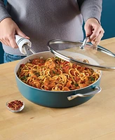 KitchenAid Hard-Anodized Ceramic Induction 5-Qt. Saute Pan with Lid