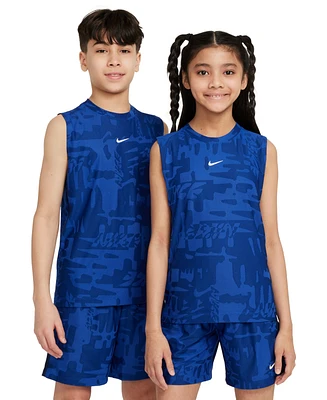 Nike Big Kids Multi Dri-fit Sleeveless Top
