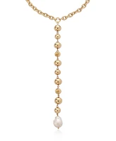 Ettika Deep Drop Lariat Necklace