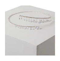 Sohi Women's Crystal Torque Necklace