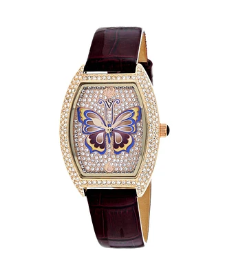 Christian Van Sant Women's Papillon Gold Dial Watch - CV4874P