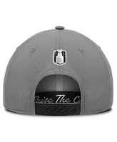 Fanatics Men's Gray/Black Florida Panthers 2025 Stanley Cup Champions Locker Room Adjustable Hat