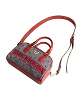 True Religion Tile Denim Mini Satchel