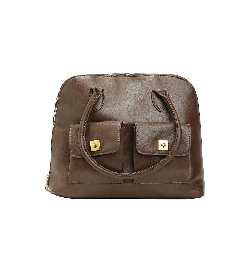 Women's The Zenith Shoulder Bag - Chocolate Brown