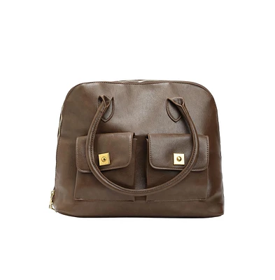 Women's The Zenith Shoulder Bag - Chocolate Brown
