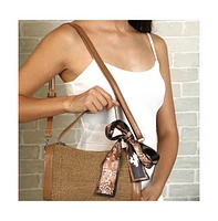 Women's The Denim-Daze Hand Bag - Peanut Brown