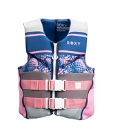Roxy Youth Life Vest, Uscg and Transport Canada Approved Pfd for Girls 55-88 lbs