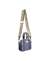True Religion Frayed Denim Mini Satchel
