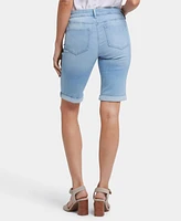 Nydj Women's Briella Denim Shorts with Roll Cuffs