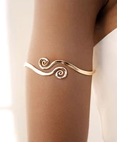 Ettika Intertwined Aura Arm Cuff Bracelet