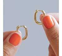 Ana Luisa - Silver Hoop Earrings Rox Small