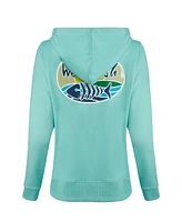 Weird Fish Women's Back Print Popover Hoodie