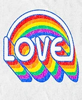 Fifth Sun Men's Rainbow Love Short Sleeve T-Shirt