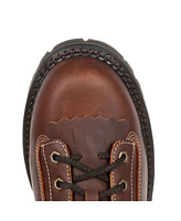 Georgia Boot Men's Amp Lt Logger Composite Toe Low Heel Waterproof Work