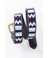 Koy Clothing Men's Maasai Beaded Belt Mwezi