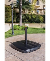 Mondawe 4 Section 28 lbs Resin Patio Umbrella Base