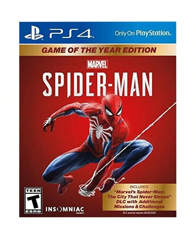 Sony Playstation Marvel's Spider-Man: Game of The Year Edition for PlayStation 4