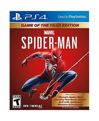 Sony Playstation Marvel's Spider-Man: Game of The Year Edition for PlayStation 4