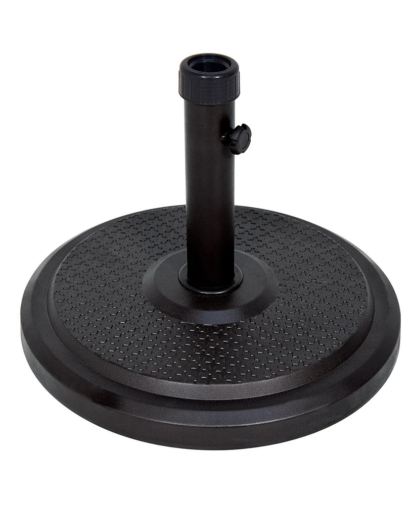 Mondawe Cove 50lb Polycrete Umbrella Base