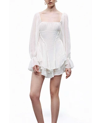 Nocturne Women's Ruffle Mini Dress