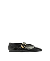 Schutz Women's Courtney Ballet Buckle Flats