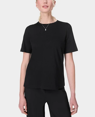 Sweaty Betty Women's Essential Short-Sleeve Crop Boxy T-Shirt