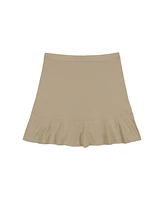 Nautica Big Girls Ruffle Layer Performance Scooter Skirt