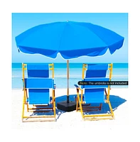 Patio Fillable Umbrella Base Fit 1.5 Inch Umbrella Poles for Yard Poolside
