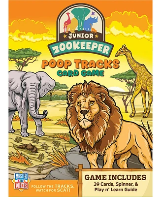 Jr. Zookeeper Poop Tracks Card Game