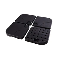 20 Inch Patio Offset Water Filled Plate Umbrella Base Sand