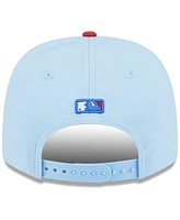 New Era Men's Light Blue/Red San Francisco Giants 2025 Fourth of July 9SEVENTY Adjustable Hat