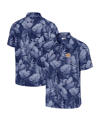 Tommy Bahama Men's Blue Auburn Tigers Coast Nuevo Fronds Button-Up Shirt