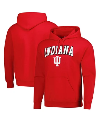 Fanatics Unlabeled Men's Crimson Indiana Hoosiers Pullover Hoodie