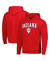 Fanatics Unlabeled Men's Crimson Indiana Hoosiers Pullover Hoodie