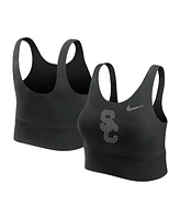 Nike Women's Black Usc Trojans Performance Longline Sports Bra