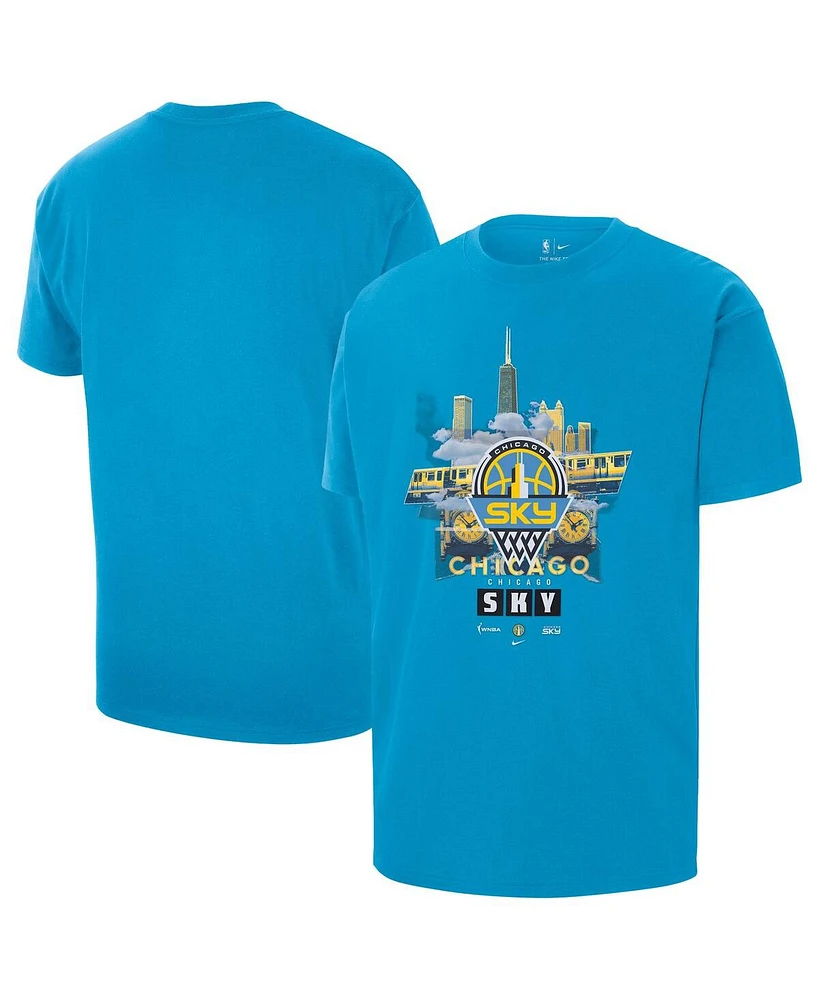 Nike Men's Sky Blue Chicago Original Content Max90 T-Shirt