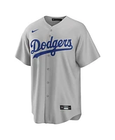 Nike Men's Shohei Ohtani Gray Los Angeles Dodgers Alternate Road Replica Jersey