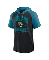Logo Athletic Men's Black Jacksonville Jaguars Prime Hoodie T-Shirt