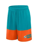 Logo Athletic Men's Aqua Miami Dolphins Best of the Shorts