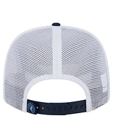 New Era Men's Navy/White Minnesota Timberwolves Trucker 9SEVENTY Stretch-Snap Hat