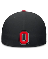 Nike Men's Black Ohio State Buckeyes True Primetime Performance Fitted Hat