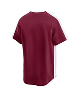 Nike Men's Maroon Philadelphia Phillies Throwback Cooperstown Collection Limited Jersey
