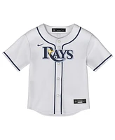 Outerstuff Toddler White Tampa Bay Rays Home Replica Jersey