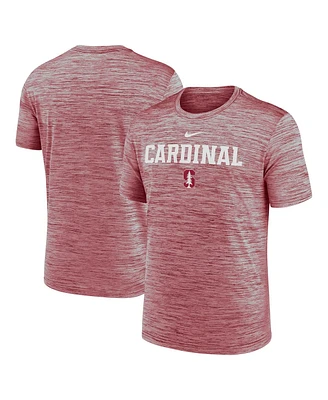 Nike Men's Cardinal Stanford 2025 Sideline Velocity Performance T-Shirt