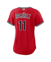 Nike Women's Jose Ramirez Red Cleveland Guardians Alternate 2 Replica Jersey