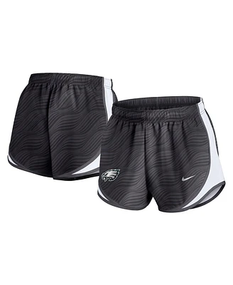 Nike Women's Anthracite Philadelphia Eagles Tempo Performance Shorts