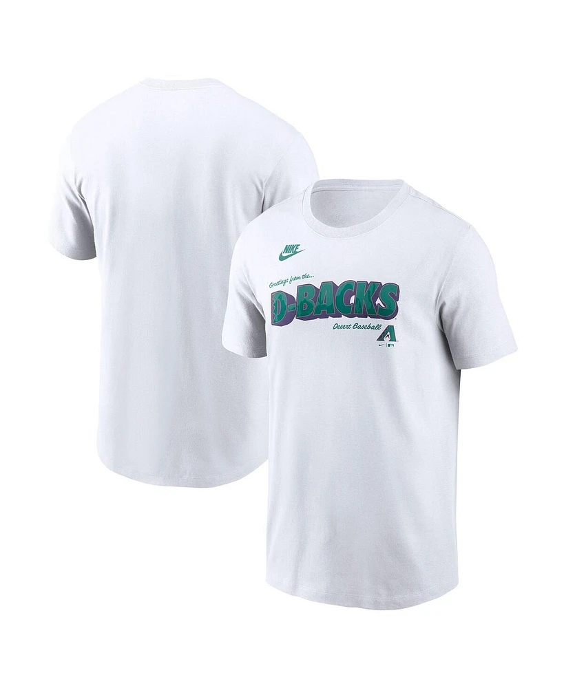 Nike Men's White Arizona Diamondbacks Local Hometown T-Shirt