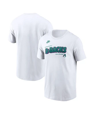 Nike Men's White Arizona Diamondbacks Local Hometown T-Shirt