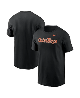 Nike Men's Black Florida Gators Gator Boys T-Shirt