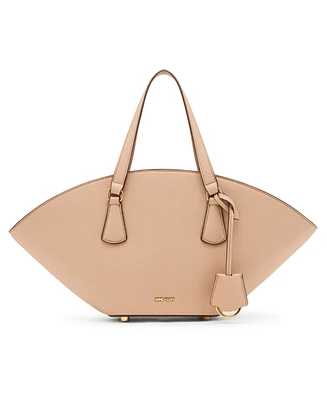 Anne Klein Curved Small Convertible Strap Tote Bag